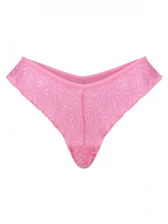 Foto van product Erlich Textil String 'Iconic Lace' lichtroze