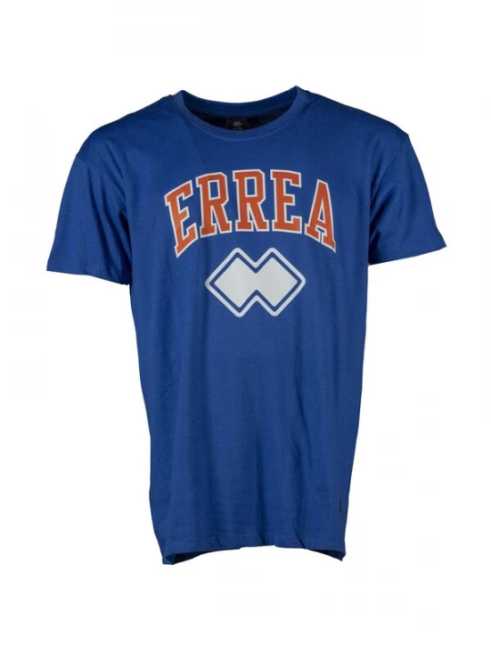 Foto van product ERREA REPUBLIC Shirt blauw / rood gemêleerd / wit