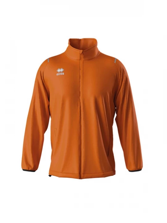 Foto van product Errea Sportjas 'Pressing' donkeroranje / wit