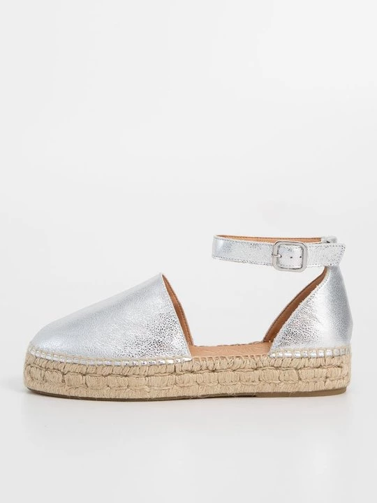 Foto van product Espadrilles Kanna zilverkleurig