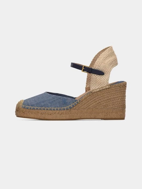Foto van product Espadrilles Lauren Ralph Lauren lichtblauw denim