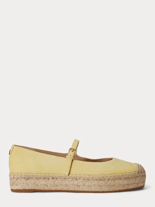 Foto van product Espadrilles Lauren Ralph Lauren lichtgeel