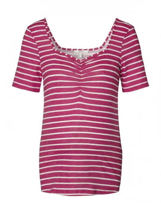 Foto van product Esprit Maternity Shirt eosine / wit