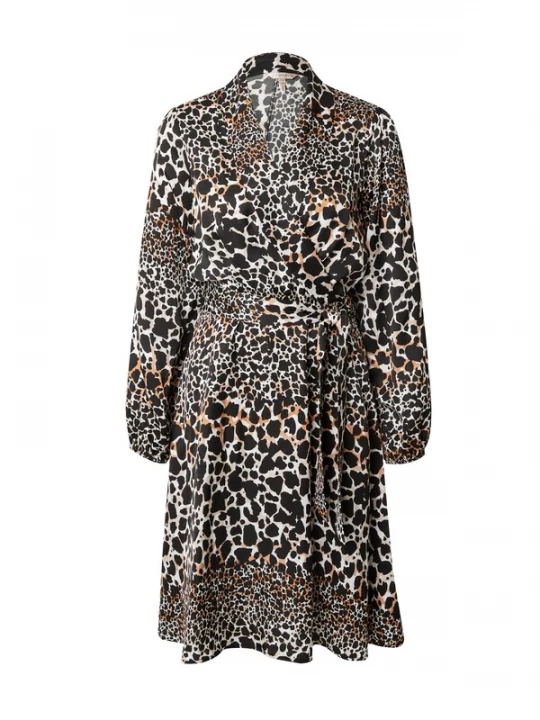 Foto van product Esqualo Jurk bruin / zwart / wit