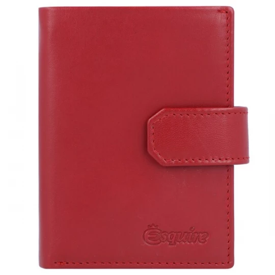 Foto van product Esquire Portemonnee 'New Silk' rood