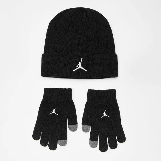 Foto van product Essential Beanie Set Jordan zwart
