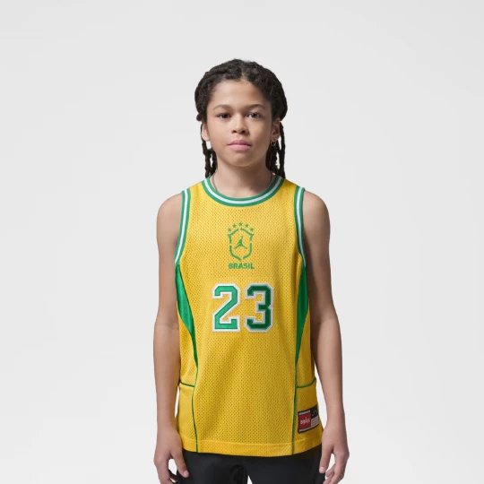 Foto van product Essential Mesh Jersey P6 Jordan geel