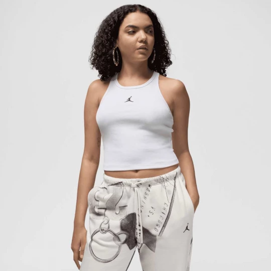Foto van product Essential-Tanktop Jordan wit