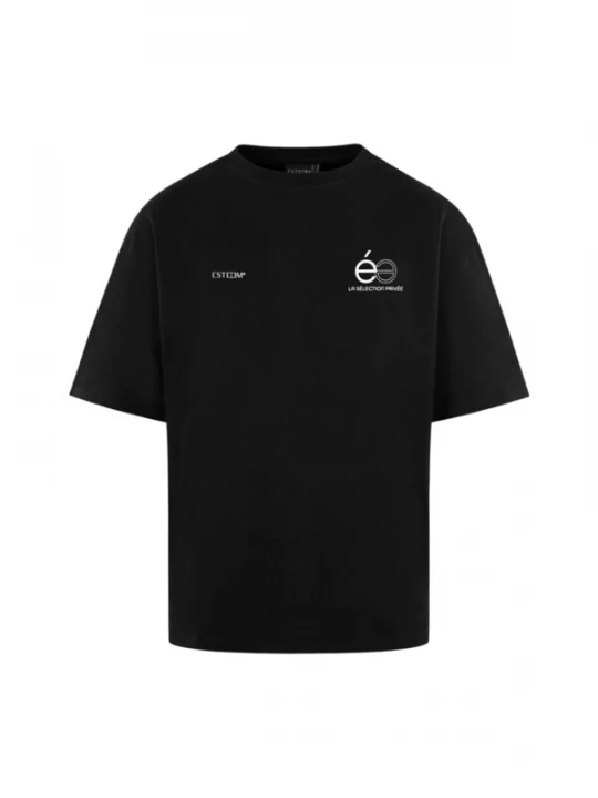 Foto van product ESTEEM Shirt 'Opposé' zwart / wit