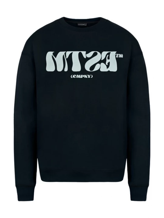 Foto van product ESTEEM Sweatshirt ' CMPNY Oversized ' donkerblauw