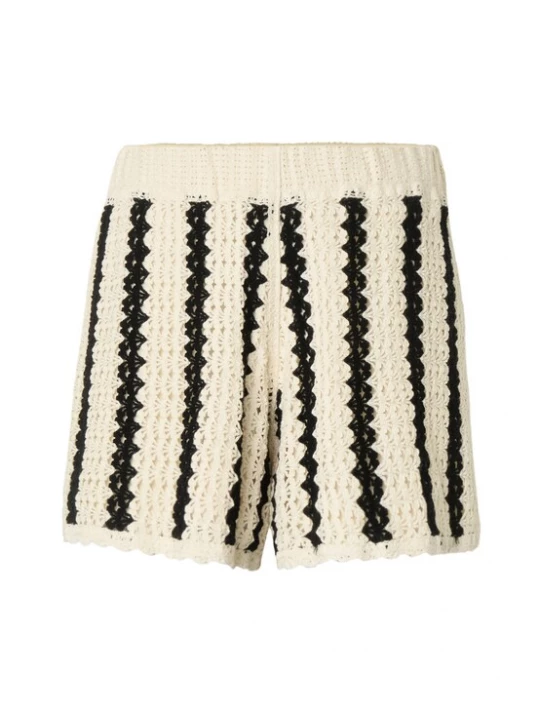 Foto van product Estelou Broek crème / zwart