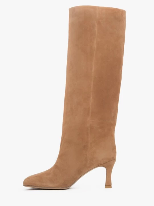 Foto van product Estro Boots '6706-01' beige