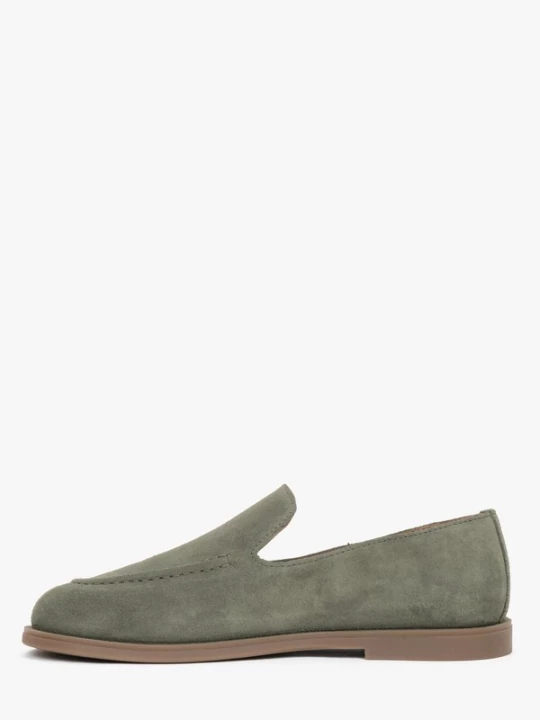 Foto van product Estro Mocassins olijfgroen