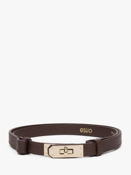 Foto van product Estro Riem '01' bruin