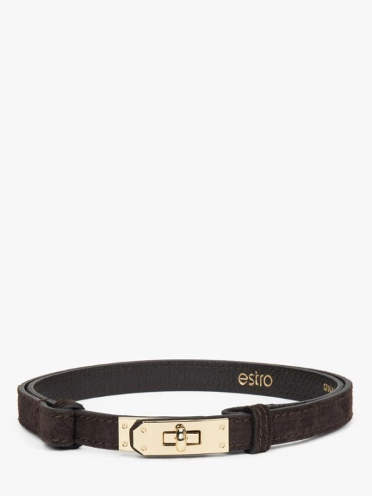 Foto van product Estro Riem '199' donkerbruin