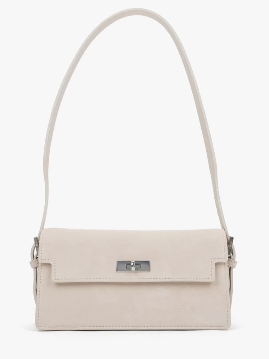 Foto van product Estro Schoudertas '87801' lichtbeige