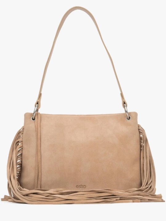 Foto van product Estro Schoudertas '990231' beige