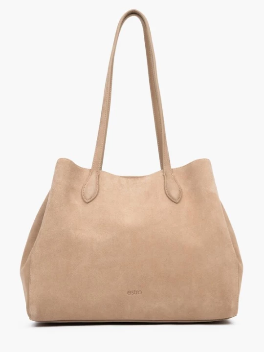 Foto van product Estro Schoudertas '990259' beige