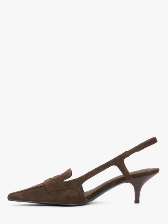 Foto van product Estro Slingpumps '2547-1100' donkerbruin