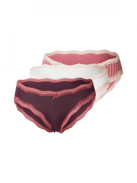 Foto van product ETAM Slip 'Jimma' bessen / perzik / wit