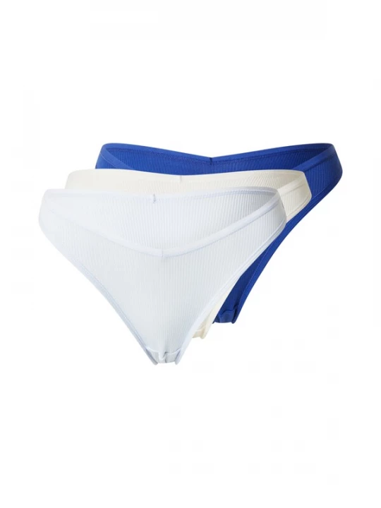 Foto van product ETAM String 'John' blauw / lichtblauw / wit