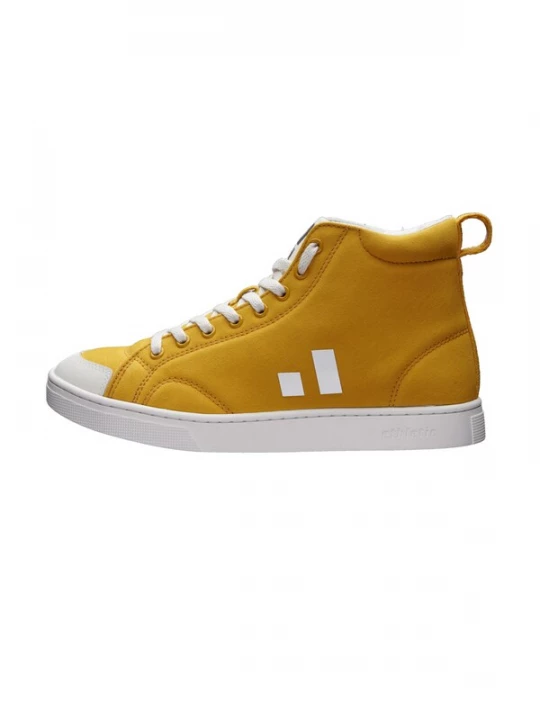 Foto van product Ethletic Sneakers hoog 'Active' mosterd / wit
