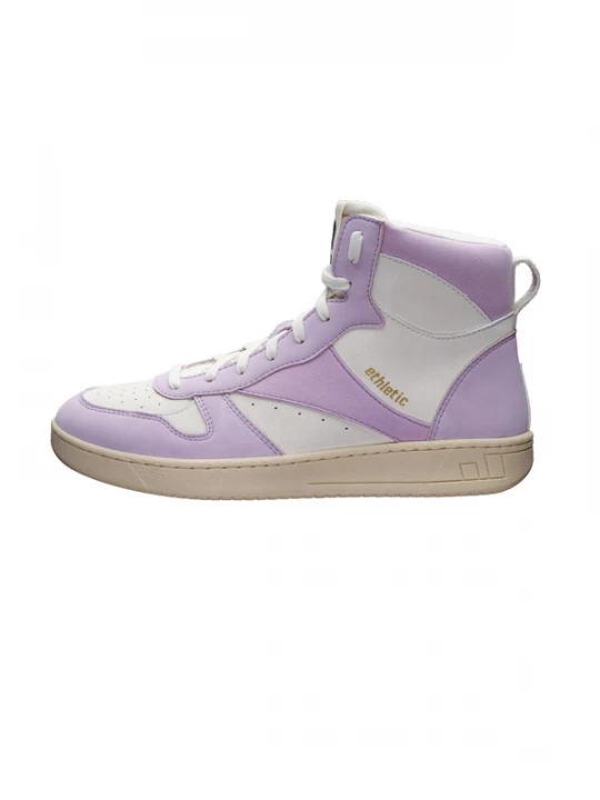 Foto van product Ethletic Sneakers hoog 'Carl' lichtlila / wit