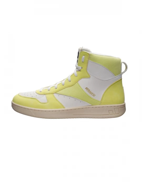 Foto van product Ethletic Sneakers hoog 'Carl' limoen / wit