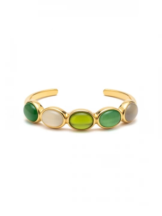 Foto van product ETNÉE Armband 'Giardino di Pietra' goud
