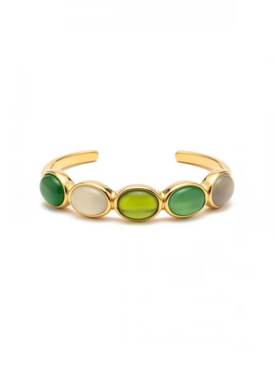 Foto van product ETNÉE Armband 'Giardino di Pietra' goud