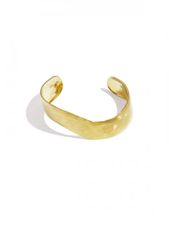 Foto van product ETNÉE Armband 'Onda' goud