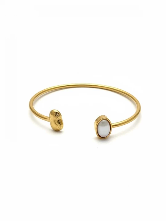 Foto van product ETNÉE Armband 'Perla' goud