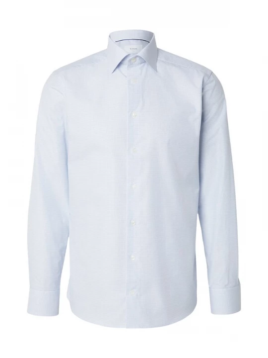 Foto van product ETON Overhemd lichtblauw / wit