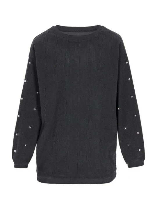 Foto van product EVERA Sweatshirt 'Fashion Look' grafiet