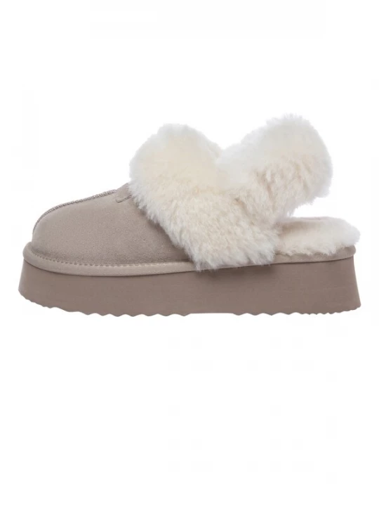 Foto van product Everau Huisschoenen 'Fantail' beige