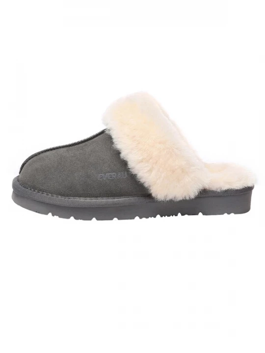 Foto van product Everau Huisschoenen 'Raven' donkergrijs / wit