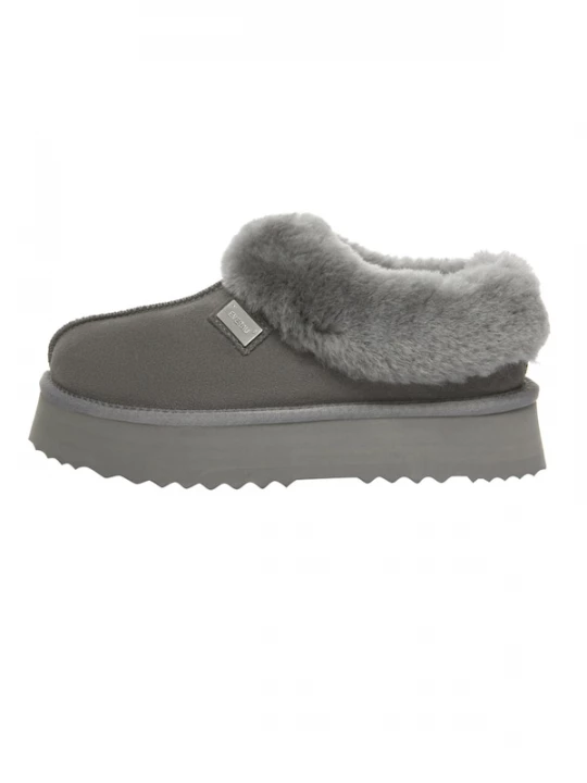 Foto van product Everau Huisschoenen 'Topknot' grijs