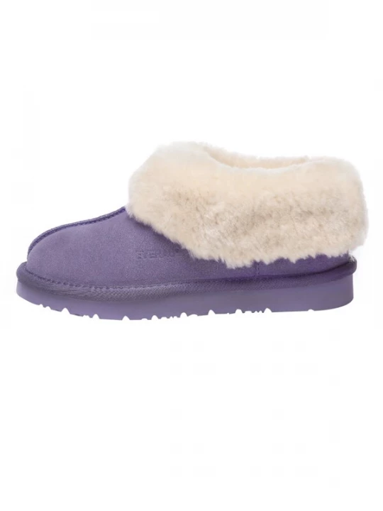 Foto van product Everau Huisschoenen violetblauw / wit