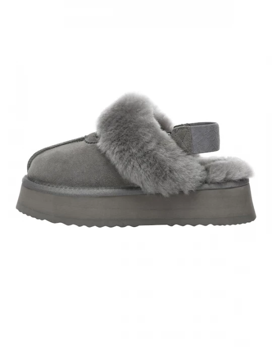 Foto van product Everau Huisschoenen 'Wagtail' stone grey