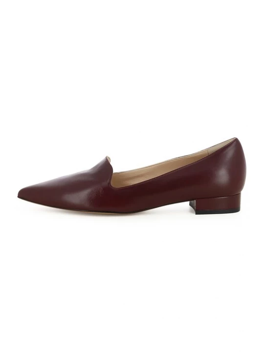 Foto van product EVITA Instappers 'FRANCA' bordeaux
