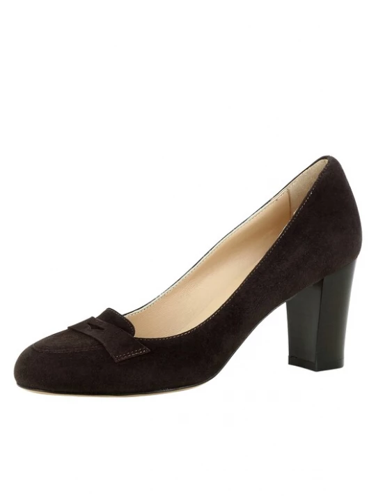 Foto van product EVITA Pumps 'BIANCA' donkerbruin