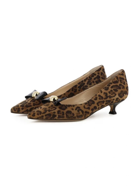 Foto van product EVITA Pumps 'GIORGIA' bruin / goud / zwart