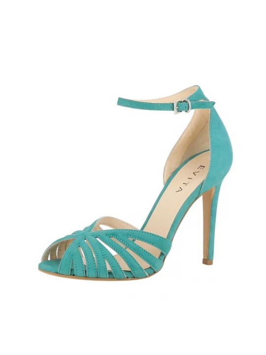 Foto van product EVITA Sandalen met riem 'Alessandra' turquoise