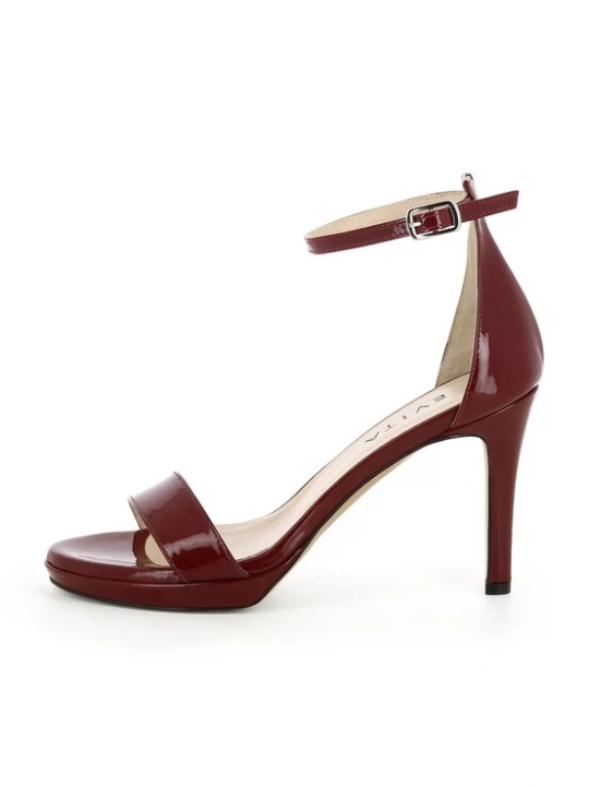 Foto van product EVITA Sandalen met riem 'CANDIDA' donkerrood