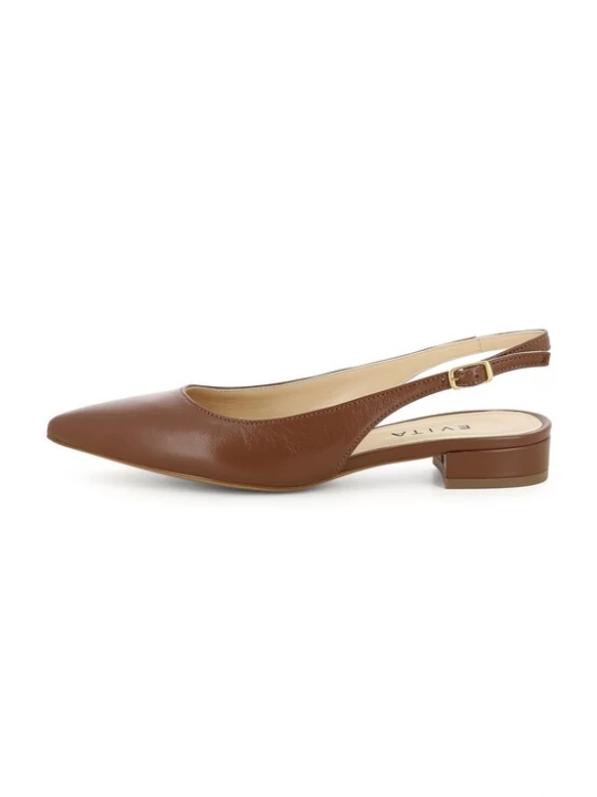 Foto van product EVITA Slingpumps 'FRANCA' cognac
