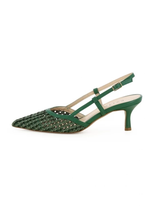 Foto van product EVITA Slingpumps 'PERLA' groen