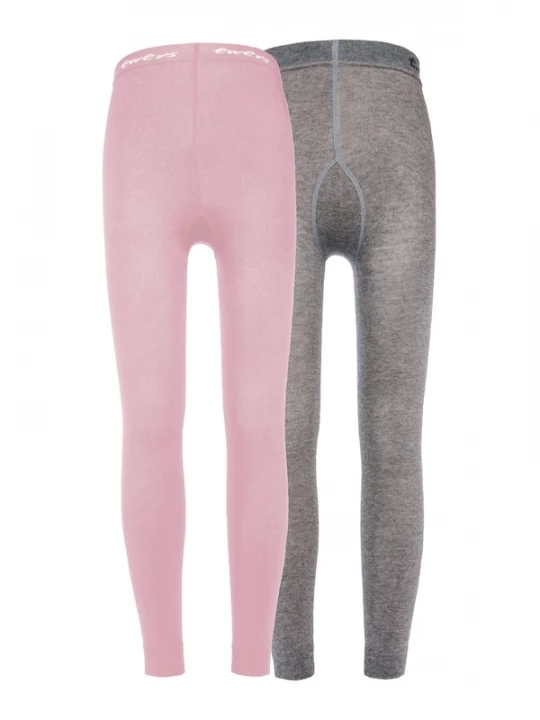 Foto van product EWERS Leggings grijs gemêleerd / pink / wit