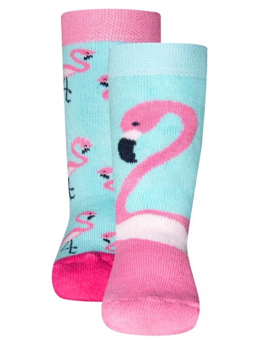 Foto van product EWERS Sokken aqua / pink / zwart