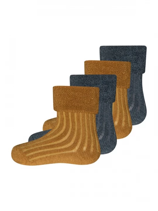 Foto van product EWERS Sokken karamel / antraciet