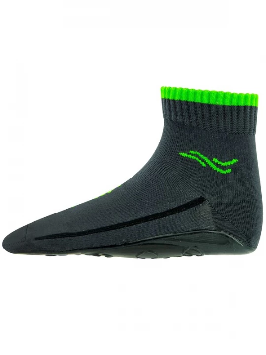 Foto van product EWERS Sportsokken 'Basic' grijs / groen